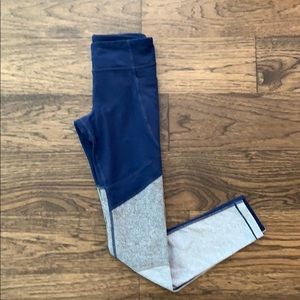 Athleta Girl color block Leggings